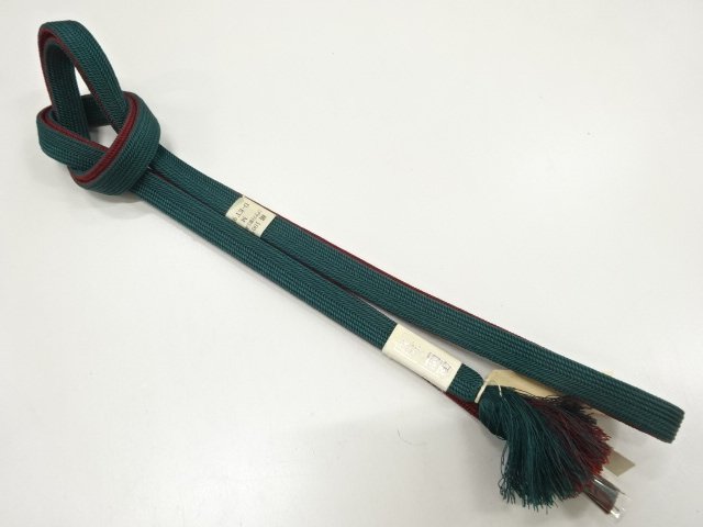 JAPANESE KIMONO / UNUSED HAND-TIED OBIJIME